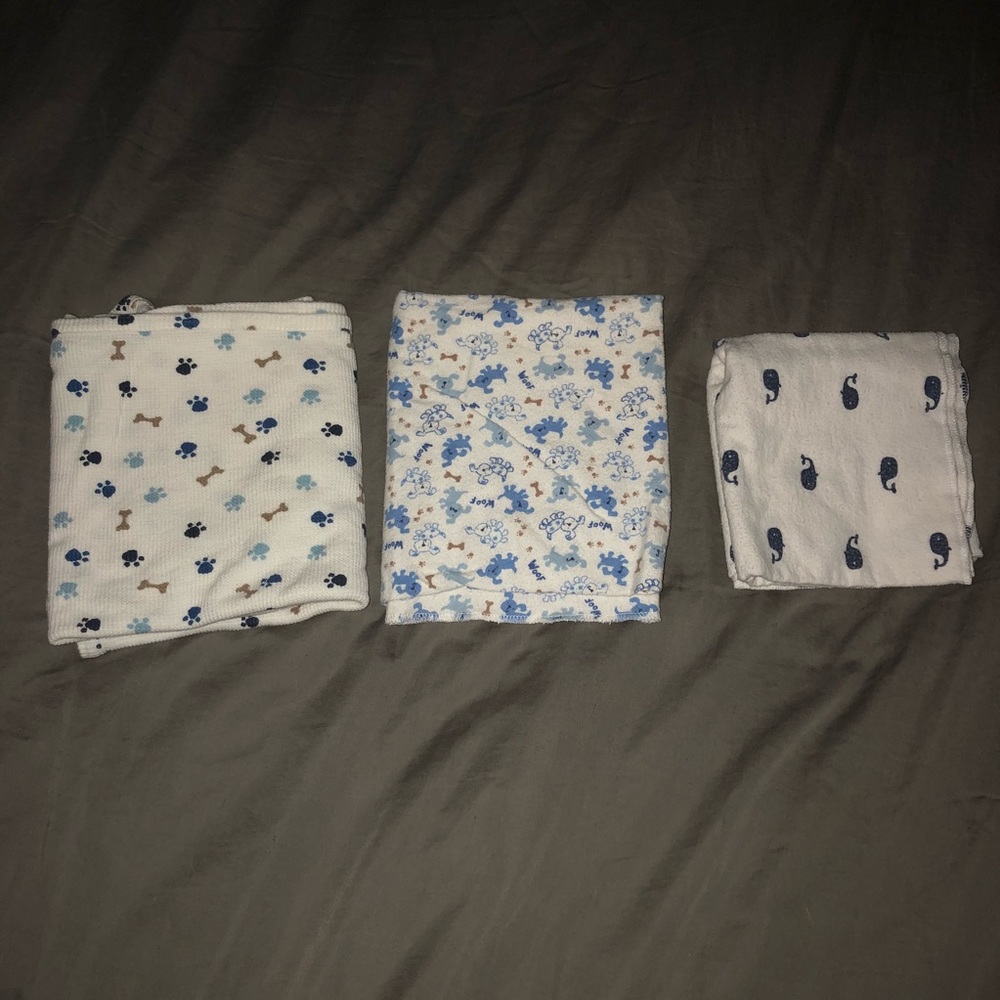 *FINAL PRICE* Set of Receiving Blankets